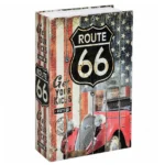 Knjiga sef Route 66 – skriti sef za denar, dokumente in nakit - slika 2