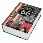 Knjiga sef Route 66 – skriti sef za denar, dokumente in nakit - slika 4