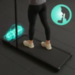 Kompaktna zložljiva tekaška steza za hojo in tek doma 10km/h - slika 4