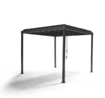 Moderna aluminijasta vrtna pergola za teraso in vrt 3x4x2,3m, ročna - slika 10
