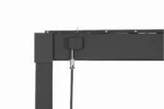 Moderna aluminijasta vrtna pergola za teraso in vrt 3x4x2,3m, ročna - slika 3