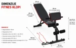 Nastavljiva fitnes klop z naslonom za biceps - slika 13