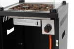 Zunanji plinski grelec 13 kW, kvadratni - slika 5