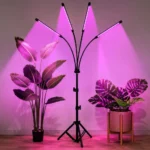 LED svetilka za rast rastlin s 4 svetlobnimi paneli, stojalom in daljinskim upravljalnikom - slika 4