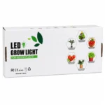 LED svetilka za rast rastlin s 4 svetlobnimi paneli, stojalom in daljinskim upravljalnikom - slika 7