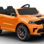Otroški avto na akumulator Dodge Durango 2x35W 12V, oranžen