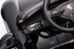 Otroški avto na akumulator Porsche 911 Carrera 2x35W 12V, črn - slika 9
