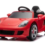 Otroški avto na akumulator Porsche 911 Carrera 2x35W 12V, rdeč