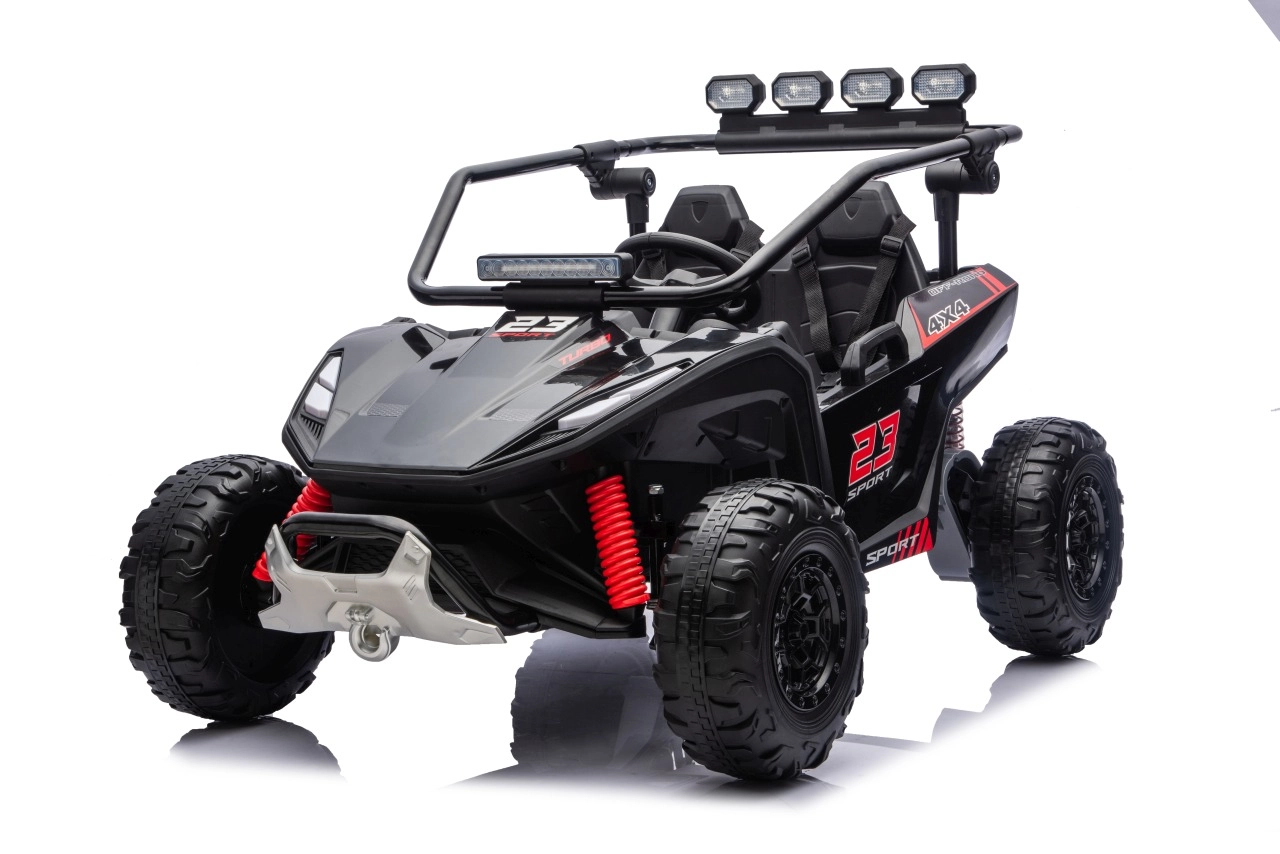 Otroški buggy na akumulator Turbo 23 4x200W, črn 1 Otroški buggy na akumulator Turbo 23 4x200W, črn - slika 1