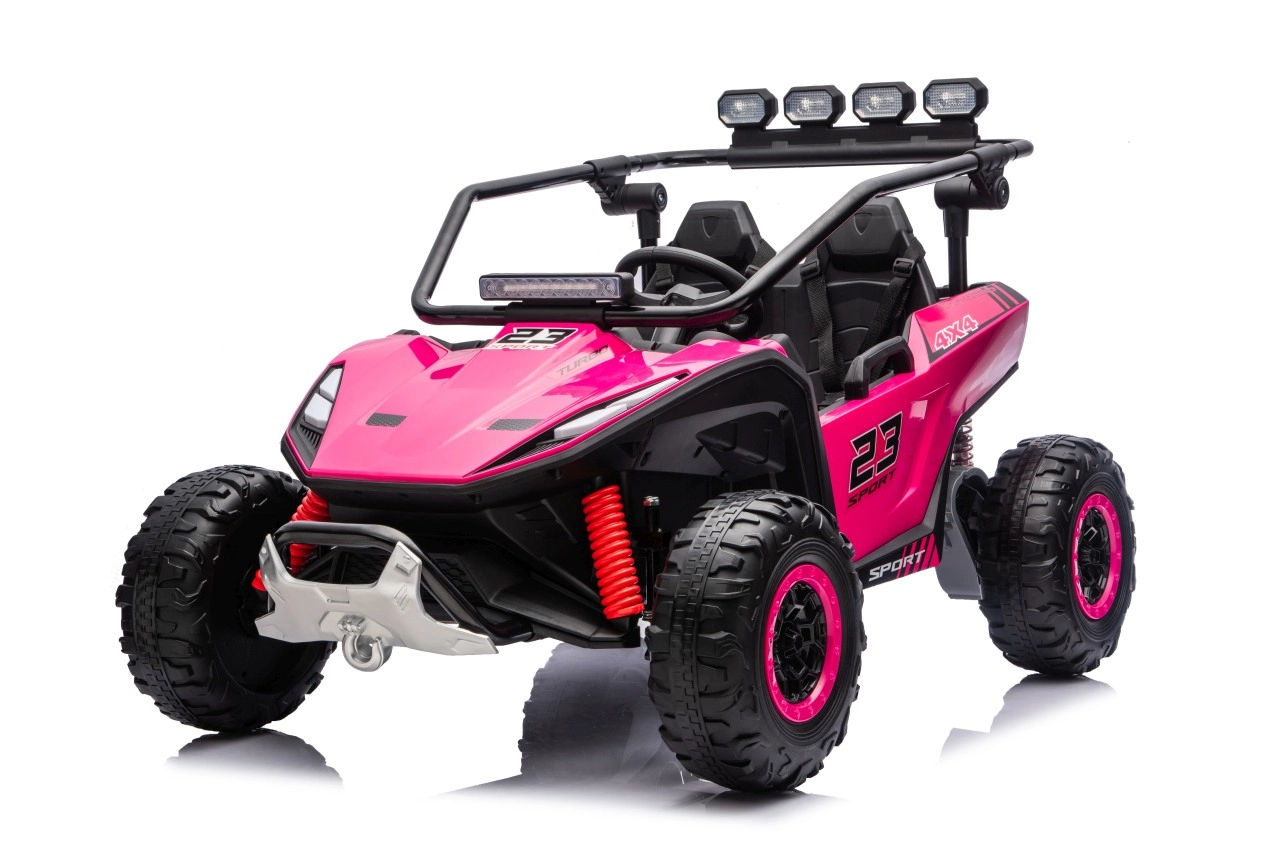 Otroški buggy na akumulator Turbo 23 4x200W, roza 1 Otroški buggy na akumulator Turbo 23 4x200W, roza - slika 1