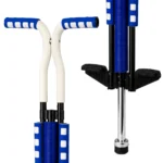 Pogo skakalna palica za otroke do 70 kg, modra - slika 4