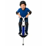 Pogo skakalna palica za otroke do 70 kg, modra - slika 5