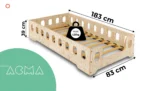 Otroška Montessori postelja ACMA MIKI F - slika 51