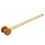 Hobby Horse, plišasti konjiček na palici z zvoki in kolesci, siv, 100 cm - slika 6