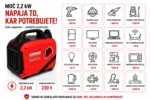 Inverterski bencinski agregat 2,2 kW - slika 18