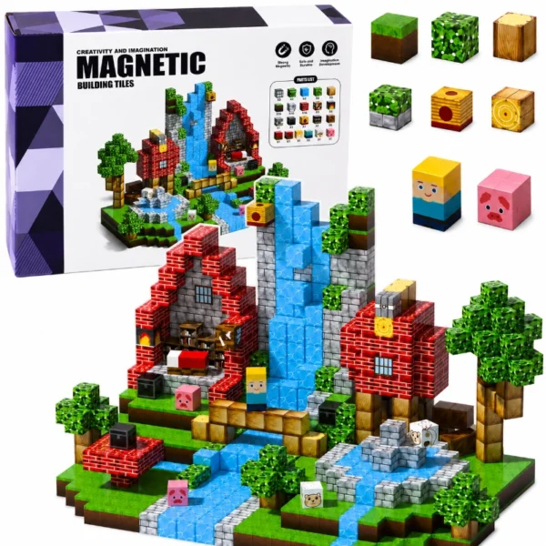 Magnetne kocke Fantasy World, 100 kosov