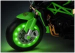Otroški motor na akumulator XW-07 2x45W, zelen - slika 10