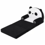 Otroški raztegljivi fotelj 2v1, panda - slika 5