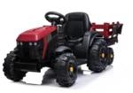 Otroški traktor na akumulator s prikolico BDM0925 2x45W, rdeč - slika 3