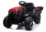 Otroški traktor na akumulator s prikolico BDM0925 2x45W, rdeč - slika 6