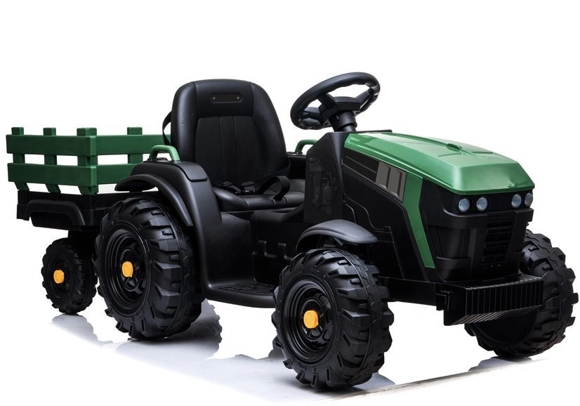 Otroški traktor na akumulator s prikolico BDM0925 2x45W, zelen Otroški traktor na akumulator s prikolico BDM0925 2x45W, zelen - slika 1
