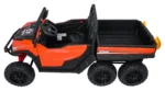 Otroško kmetijsko vozilo na akumulator Farmer Truck X-Power 4x200W, oranžen - slika 6
