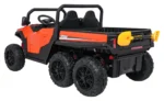 Otroško kmetijsko vozilo na akumulator Farmer Truck X-Power 4x200W, oranžen - slika 7