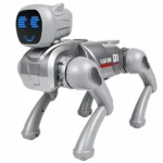 Interaktivni AI robotski kuža, srebrn - slika 2