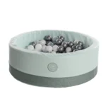 Suhi bazen z žogicami Hand Craft Glitter, mint
