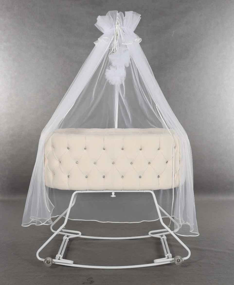 Zibelka Junama Glamour, beige 4 Zibelka Junama Glamour, bež - slika 1