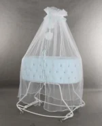 Zibelka Junama Glamour, modra - slika 4
