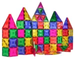 Magnetne konstrukcijske kocke 3D, 100 kosov - slika 4