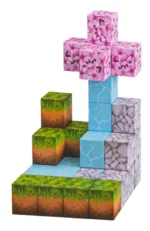 Magnetne konstrukcijske kocke 3D Veliki ustvarjalni komplet, 384 kosov - slika 11
