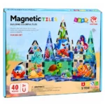 Magnetne konstrukcijske kocke Morske živali, 40 kosov - slika 5