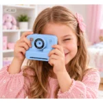 Otroški digitalni fotoaparat s takojšnjim tiskalnikom, moder - slika 3